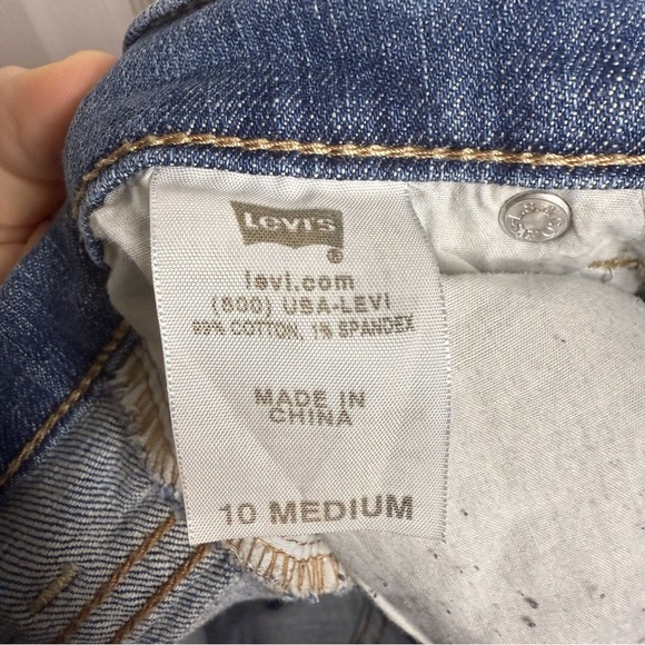 Levi’s Perfectly Slimming Bootcut 512 Jeans Womens Size 10 Regular Length GUC - Picture 6 of 7